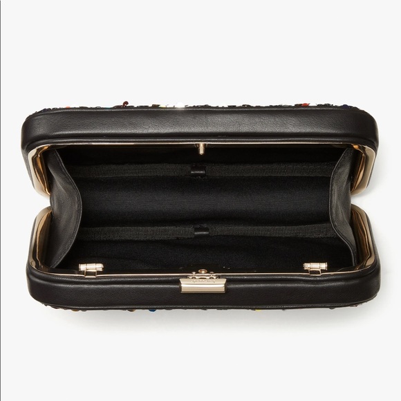 NWT Kate Spade Tonight Crossbody Sequin Clutch - Picture 5 of 7